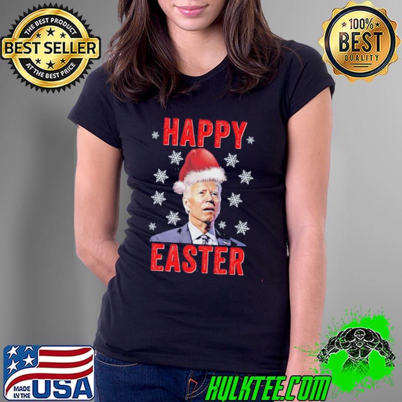 Joe Biden Christmas, FJB Xmas, Happy Easter Christmas Gift Shirt T-Shirt Ladies Tee Joe Biden Christmas, FJB Xmas, Happy Easter Christmas Gift Shirt T-Shirt Ladies Tee
