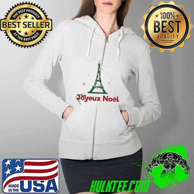 Joyeux Noel French Merry Christmas Sweater Shirt Full Zip Hooded Joyeux Noel French Merry Christmas Sweater Shirt Full Zip Hooded