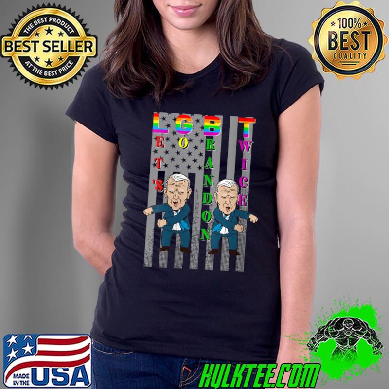 Let's Go Biden tshirt Pro Trump 2024 Flag Anti Joe Biden T- Ladies Tee Let's Go Biden tshirt Pro Trump 2024 Flag Anti Joe Biden T- Ladies Tee