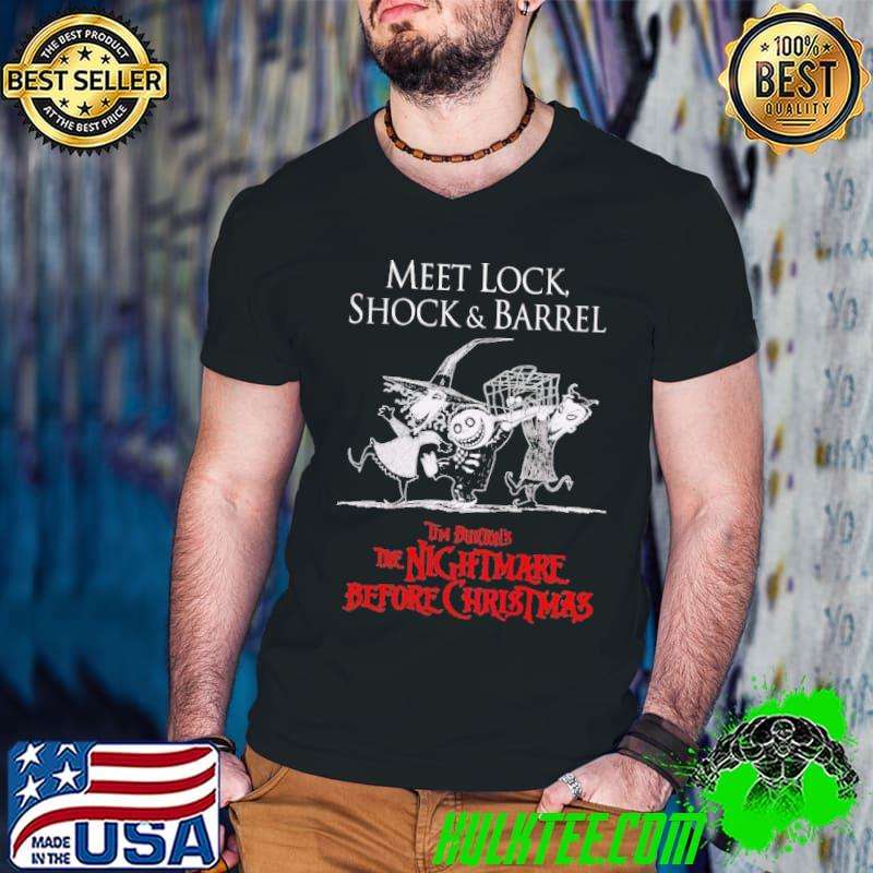 Meet Lock Shock And Barrel The Nightmare Before Christmas Shirt