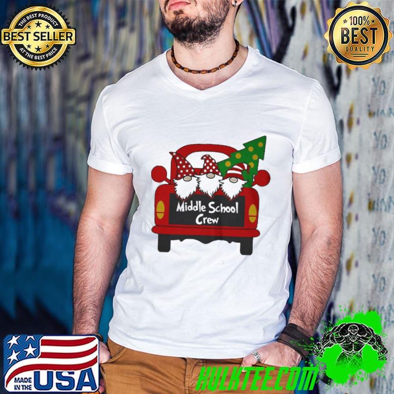 Merry christmas middle school crew christmas Guys V Neck Merry christmas middle school crew christmas Guys V Neck