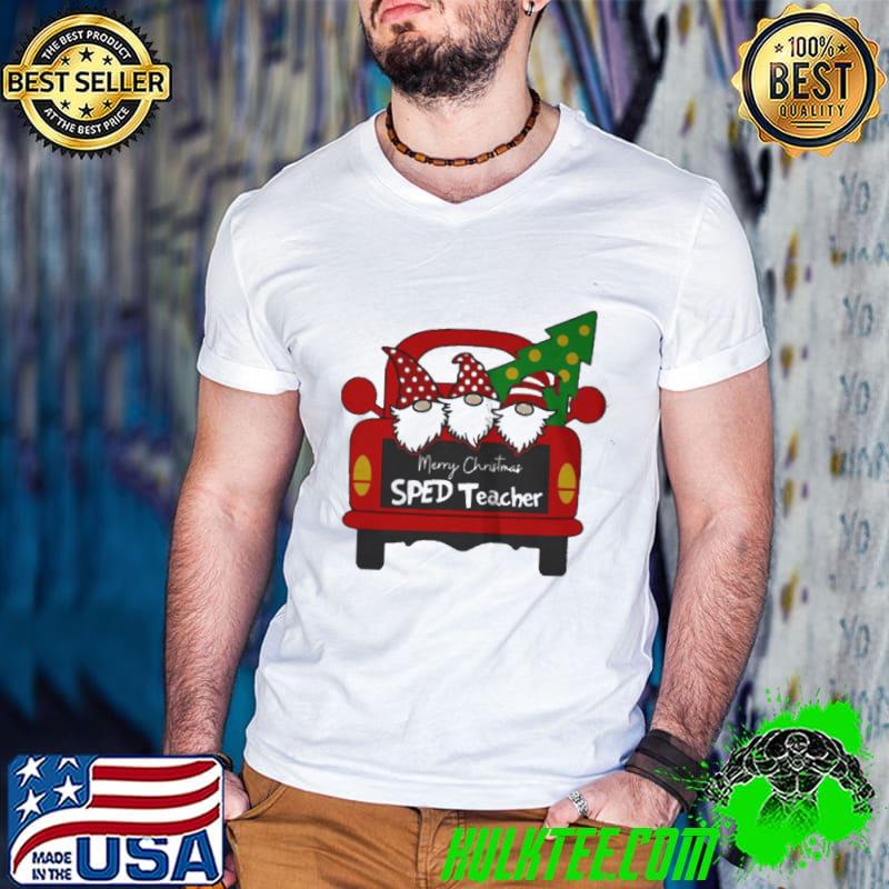 Merry christmas sped teacher christmas Guys V Neck Merry christmas sped teacher christmas Guys V Neck