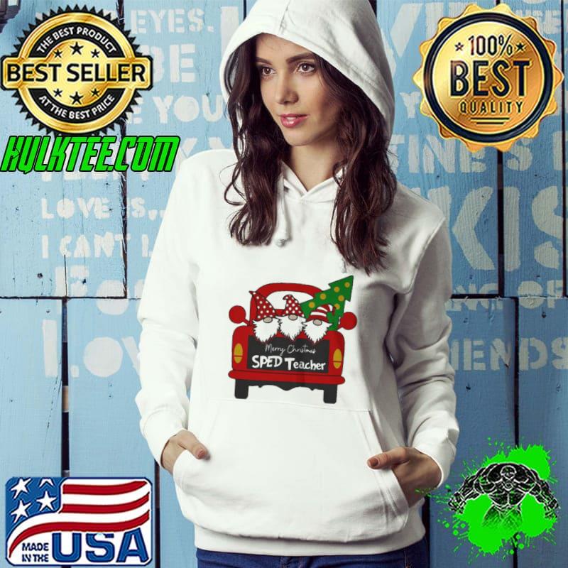 Merry christmas sped teacher christmas shirt