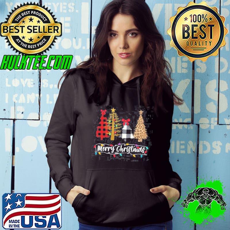 Merry Christmas Tree Shirt Hoodie Merry Christmas Tree Shirt Hoodie