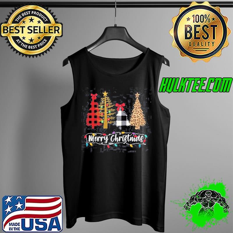 Merry Christmas Tree Shirt Tank Top Merry Christmas Tree Shirt Tank Top