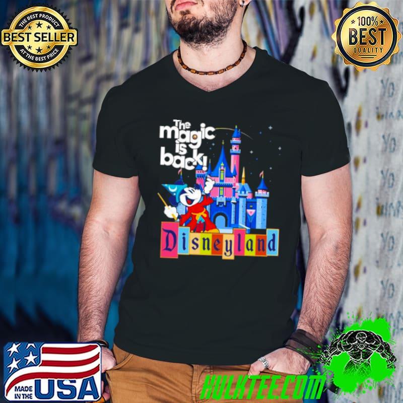 Mickey disney world 50th anniversary the magic is back shirt
