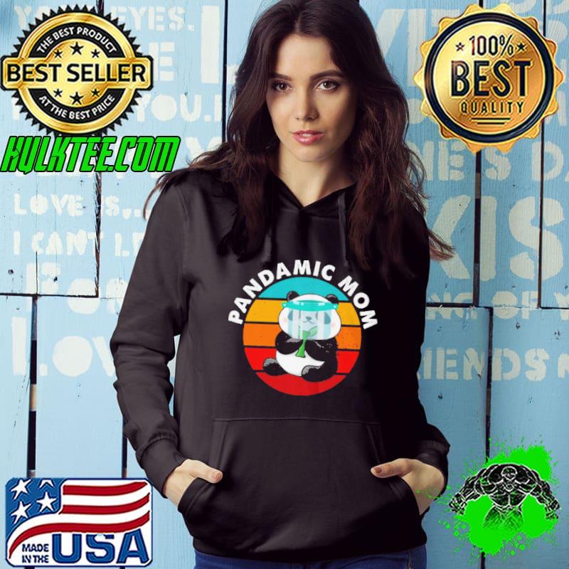 Mother's day pandamic mom panda mother pandemic pun shirt