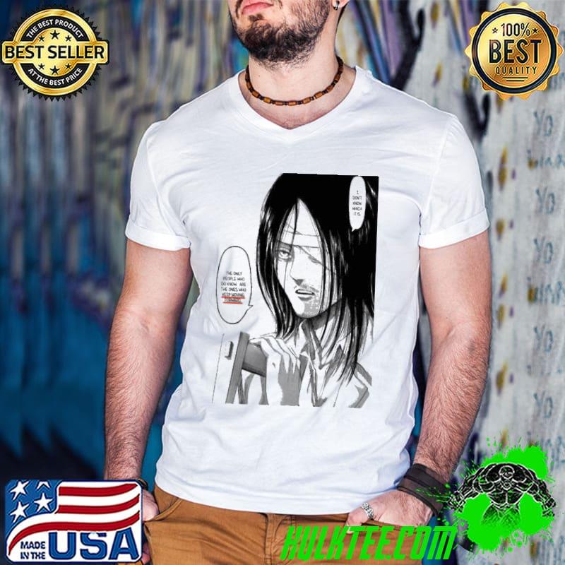 My Enemies Attack Me I Just Keep Moving Forward Eren Anime Unisex T-Shirt