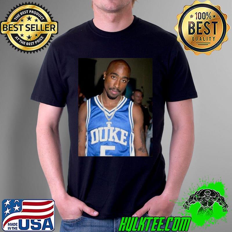 Nice 08 Rapper Tupac Shakur Basketball Blue Devils Shirt Unisex Nice 08 Rapper Tupac Shakur Basketball Blue Devils Shirt Unisex