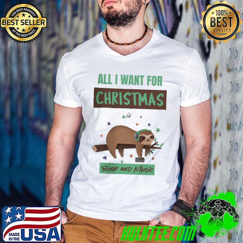 Nice All I want for christmas shirt