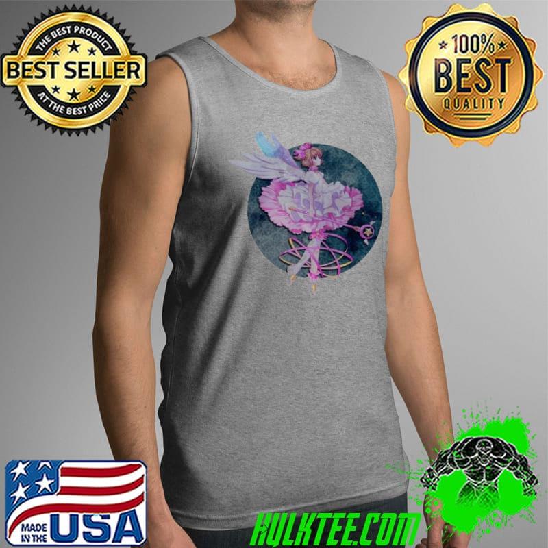 Nice Cardcaptor Sakura Girl Unisex T-Shirt Tank Top Nice Cardcaptor Sakura Girl Unisex T-Shirt Tank Top