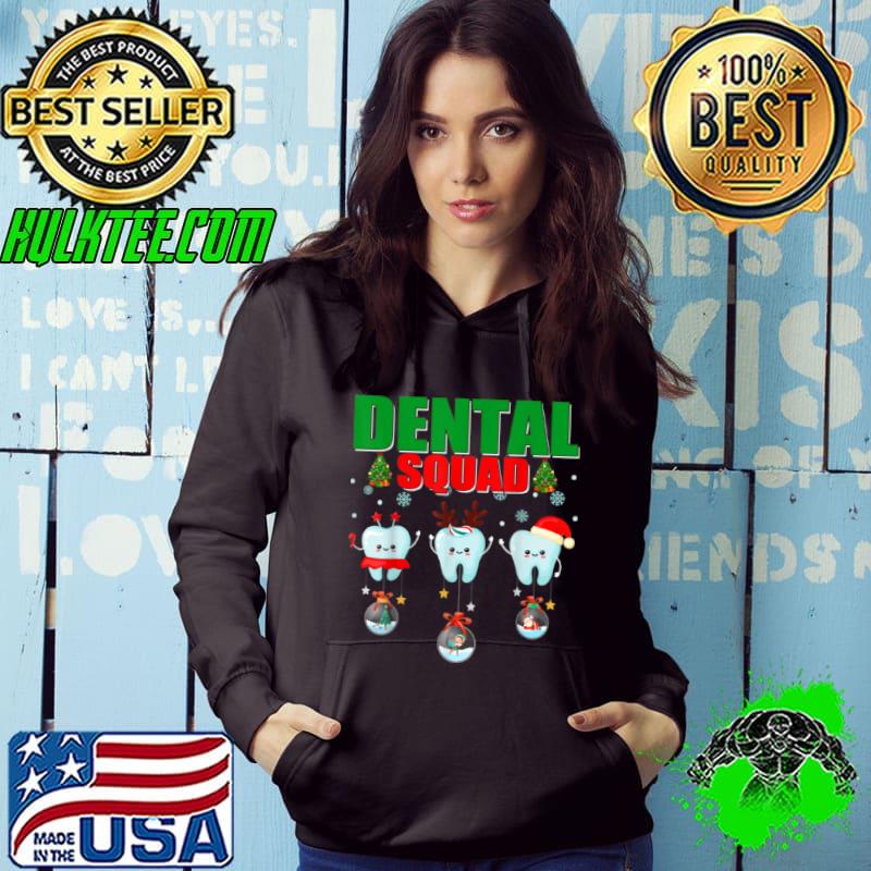 Nice Christmas Dental Squad Funny Teeth with Mask Dentist T Shirt Nice Christmas Dental Squad Funny Teeth with Mask Dentist T Shirt