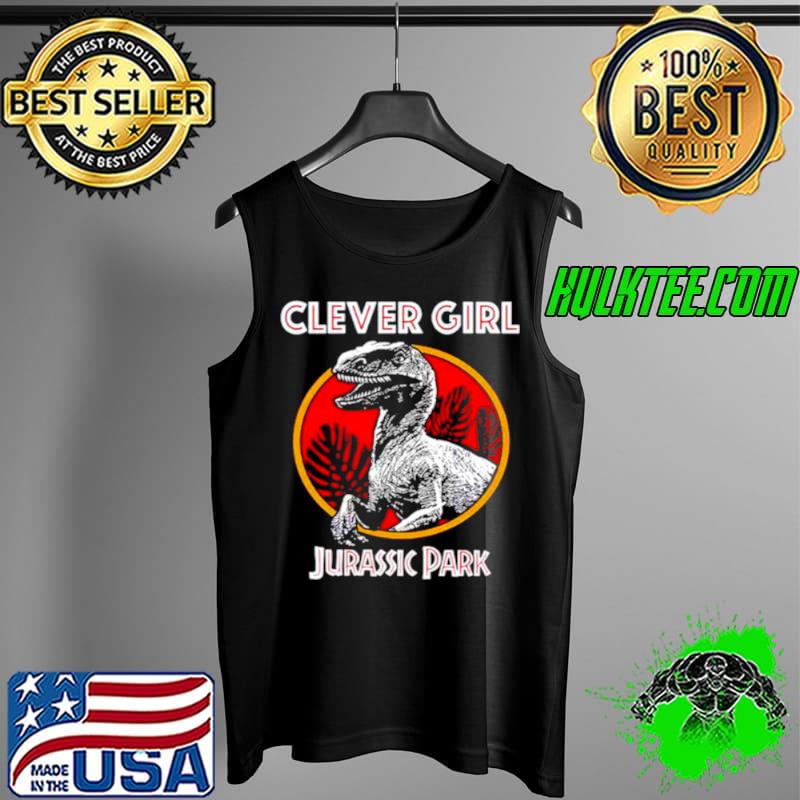 Nice Cleveer girl jurassic park Tank Top Nice Cleveer girl jurassic park Tank Top
