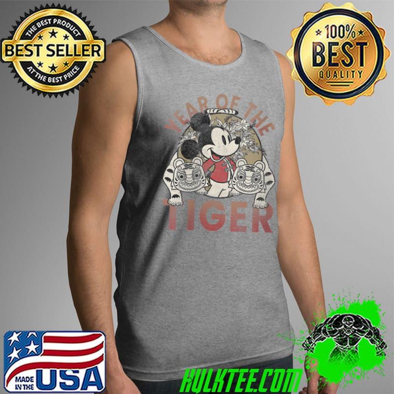 Nice Disney Mickey And Friends Lunar New Year 2022 Mickey Tiger T-Shirt Tank Top Nice Disney Mickey And Friends Lunar New Year 2022 Mickey Tiger T-Shirt Tank Top