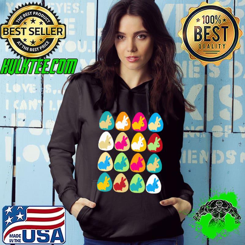 Nice Easter Rabbit Inside Easter Egg Color Combination Shirts Nice Easter Rabbit Inside Easter Egg Color Combination Shirts
