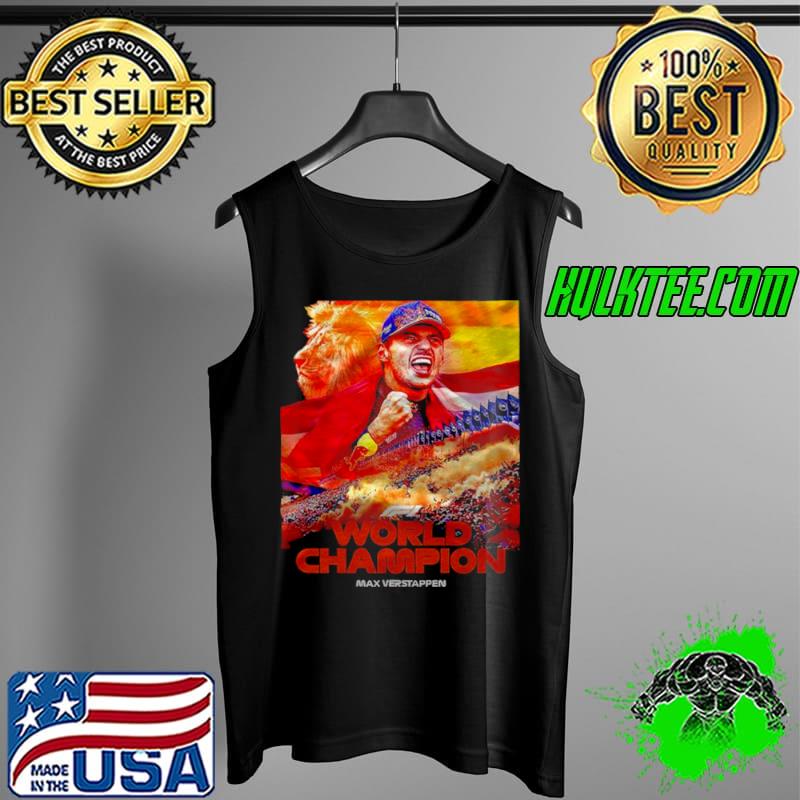 Nice F1 World Champion Max Verstappen 2021 Tank Top Nice F1 World Champion Max Verstappen 2021 Tank Top