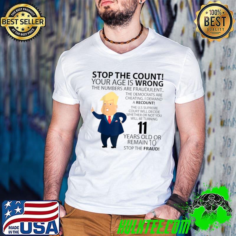 Nice Funny 11th Year Birthday Present Happy Birth year T-Shirt