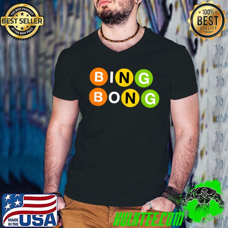 Nice Funny NYC Subway Bing Bong Rally T-Shirt