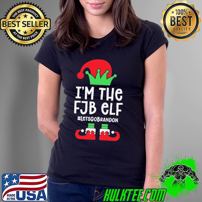 Nice I’m the FJB Elf Let’s Go Brandon Christmas Shirt Ladies Tee Nice I’m the FJB Elf Let’s Go Brandon Christmas Shirt Ladies Tee