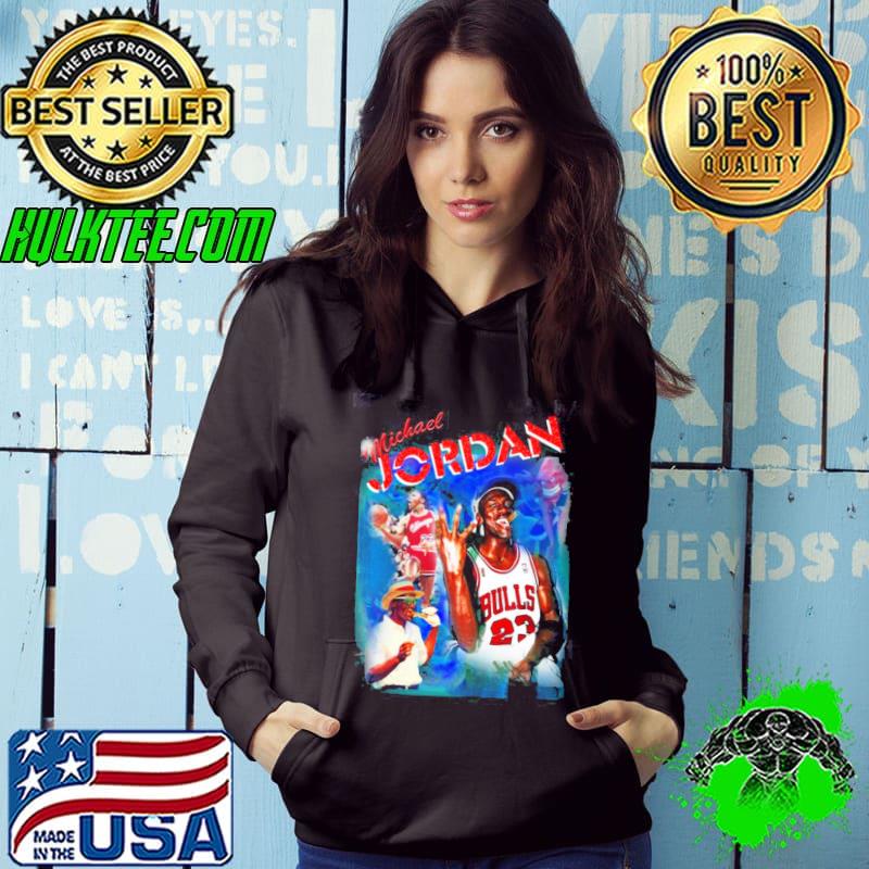 Nice Michael Jordan Chicago Vintage Style Bootleg Rap Unisex T-Shirt