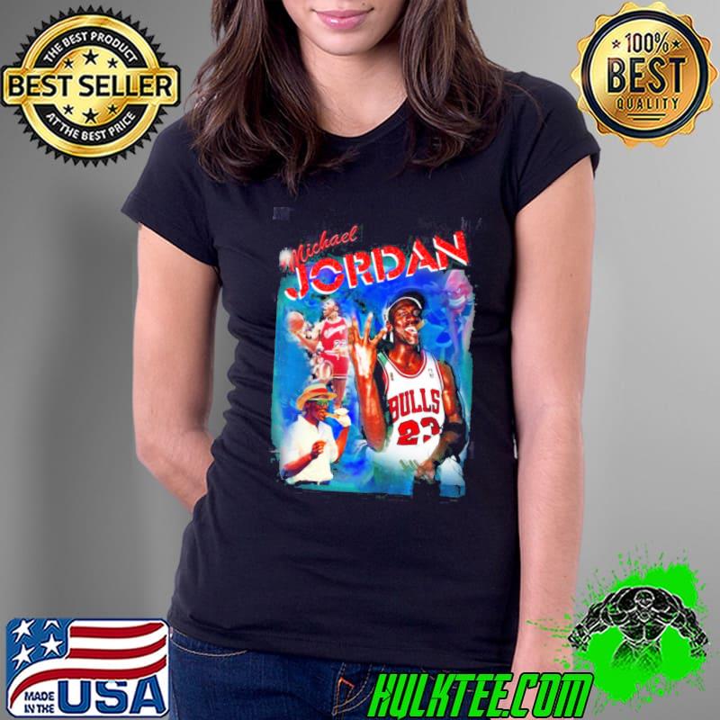 Nice Michael Jordan Chicago Vintage Style Bootleg Rap Unisex T-Shirt Ladies Tee Nice Michael Jordan Chicago Vintage Style Bootleg Rap Unisex T-Shirt Ladies Tee