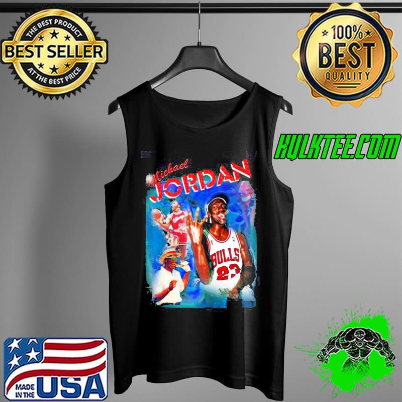 Nice Michael Jordan Chicago Vintage Style Bootleg Rap Unisex T-Shirt Tank Top Nice Michael Jordan Chicago Vintage Style Bootleg Rap Unisex T-Shirt Tank Top
