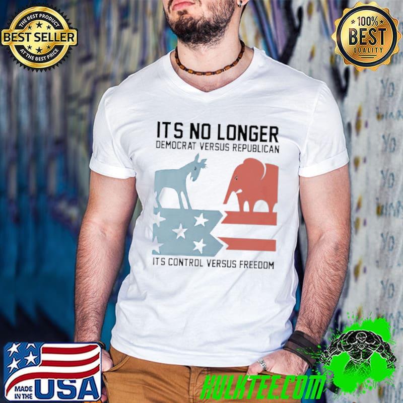 Nice Original Its No Longer Democrat Versus Republican Unisex Hoodie
