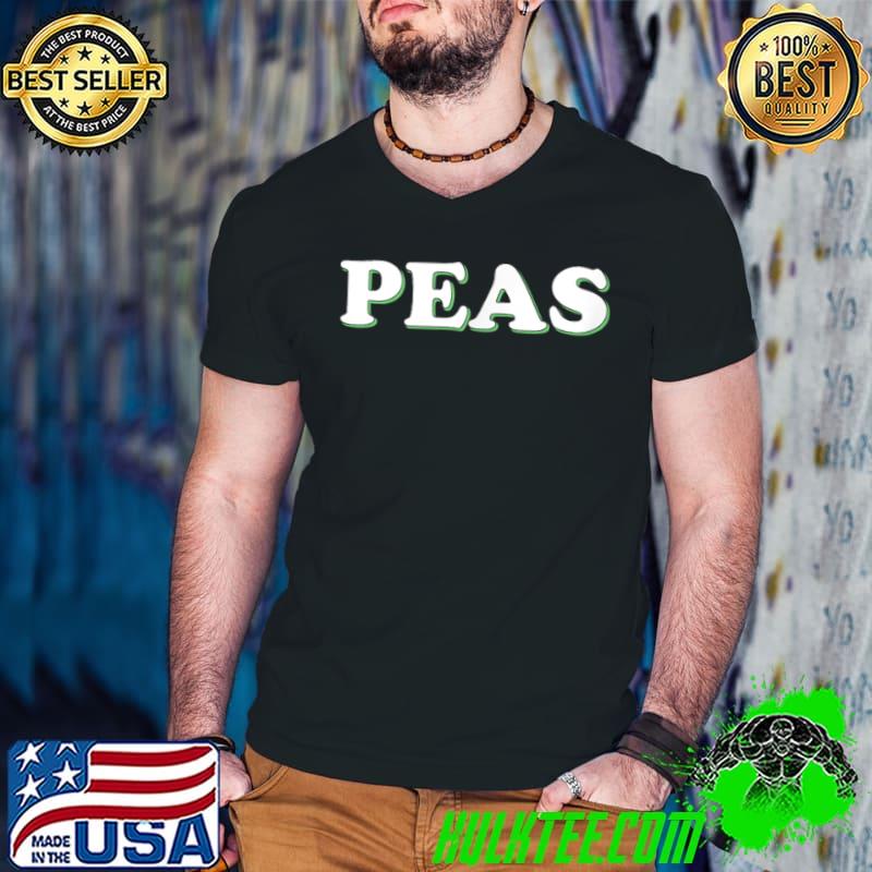 Nice PEAS HALLOWEEN COSTUME PRETEND I’M PEAS AND CARROTS T Shirt