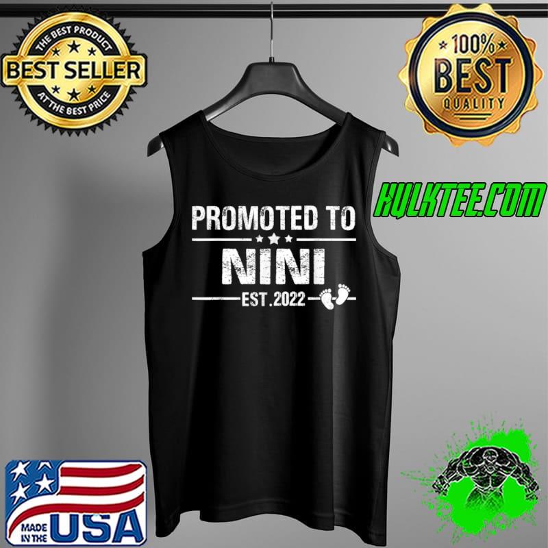 Nice Promoted to Nini 2022, Baby Reveal Gift T Shirt Tank Top Nice Promoted to Nini 2022, Baby Reveal Gift T Shirt Tank Top