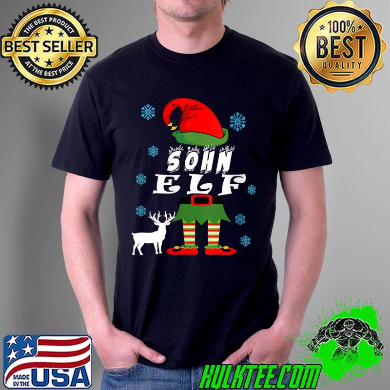Nice Son elf, father elf christmas, elf christmas T- Unisex Nice Son elf, father elf christmas, elf christmas T- Unisex