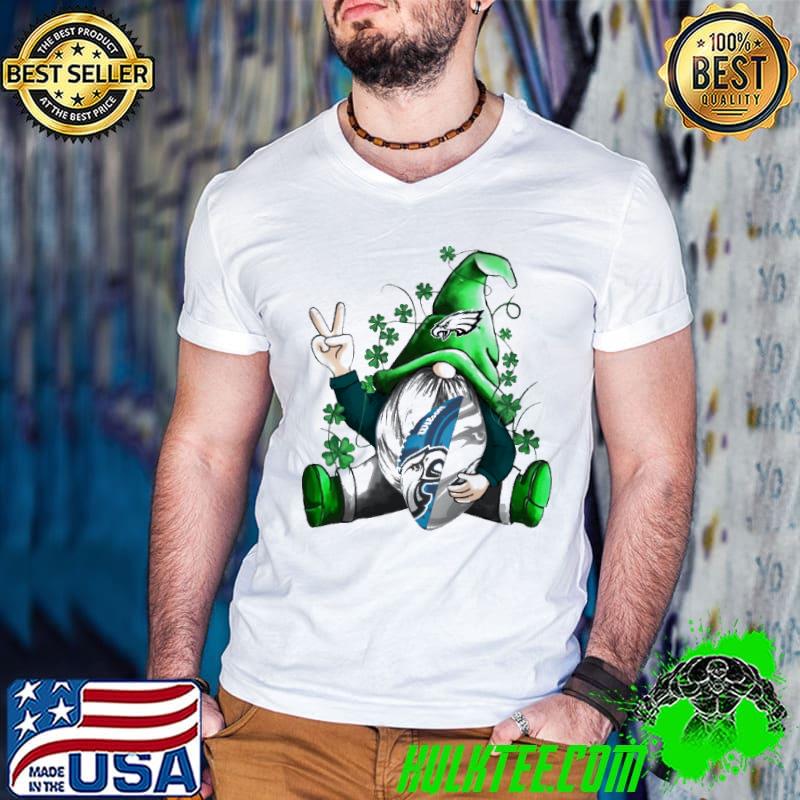 Nice St Patrick Gnome Hugs Philadelphia Eagles Football NFL Shirts Nice St Patrick Gnome Hugs Philadelphia Eagles Football NFL Shirts