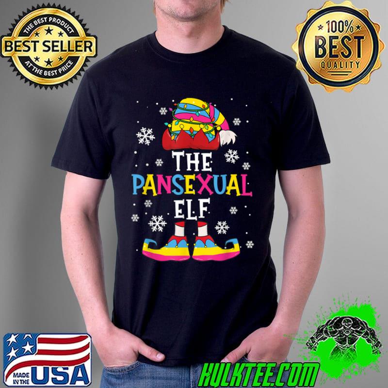 Nice The Pansexual Elf Christmas Party T Shirt Unisex Nice The Pansexual Elf Christmas Party T Shirt Unisex