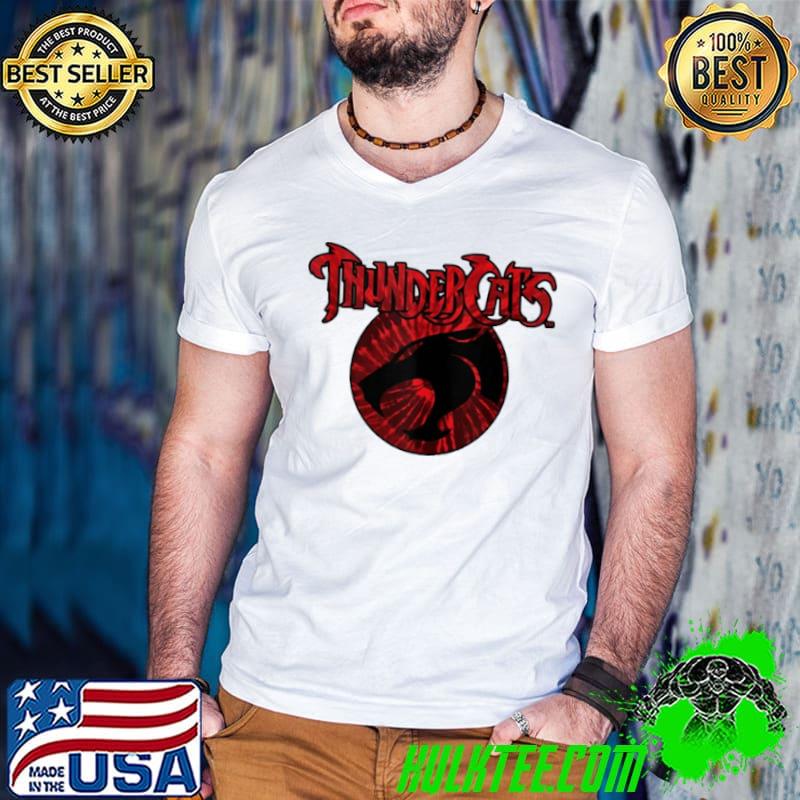 Nice Thundercats red tie dye logo shirt Nice Thundercats red tie dye logo shirt