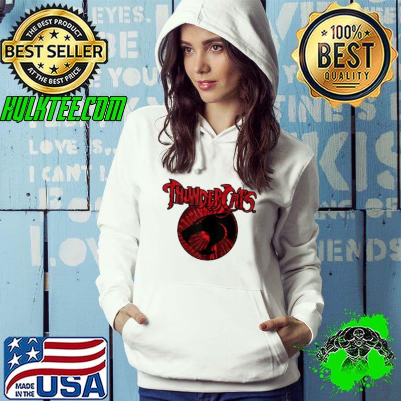 Nice Thundercats red tie dye logo Hoodie Nice Thundercats red tie dye logo Hoodie