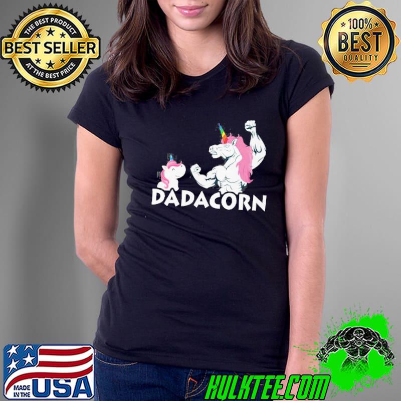 Nice Unicorns Dadacorn Shirt Ladies Tee Nice Unicorns Dadacorn Shirt Ladies Tee