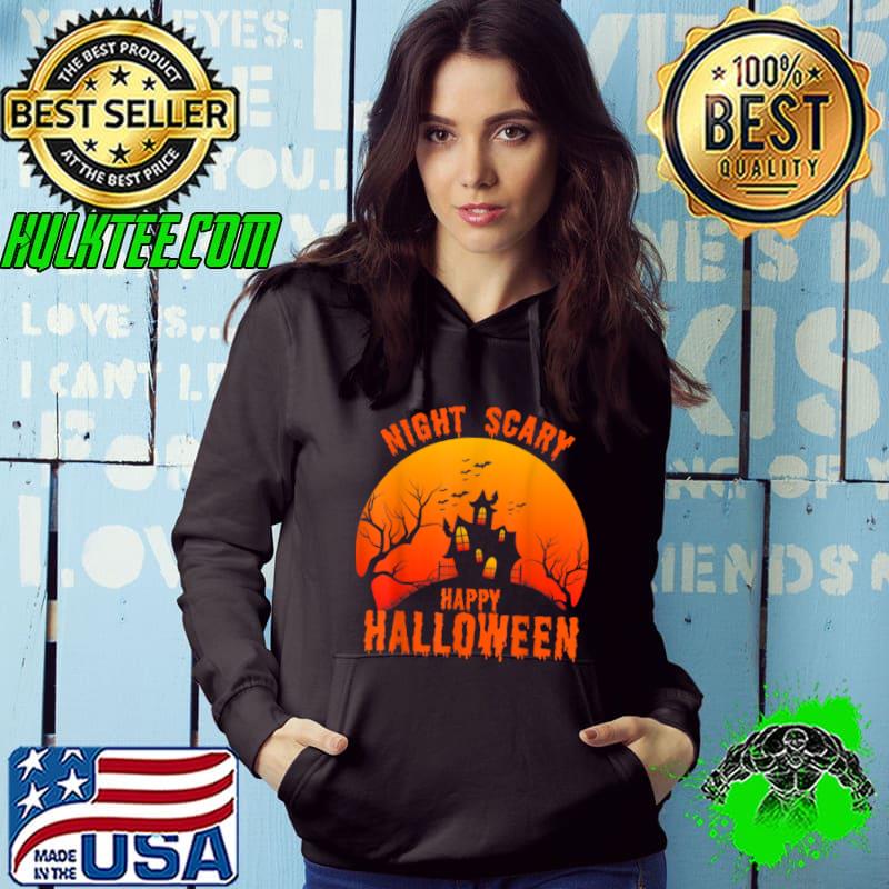 Night Scary Happy Halloween Costume Men Women T Shirt