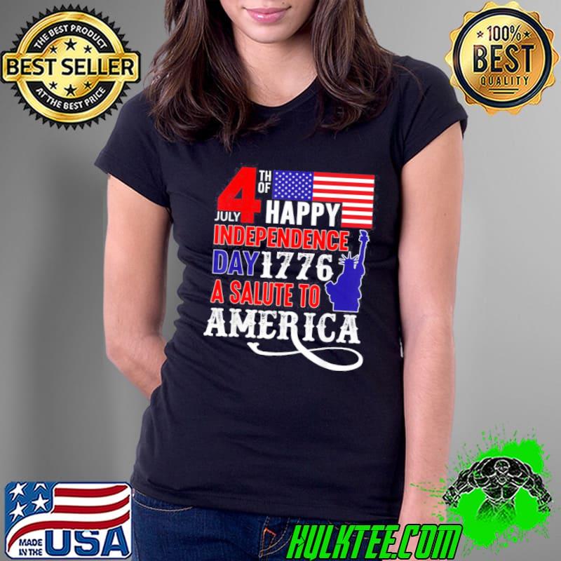 Official 4th of July Happy Independence Day 1776 – Independence Day T-Shirt Ladies Tee Official 4th of July Happy Independence Day 1776 – Independence Day T-Shirt Ladies Tee