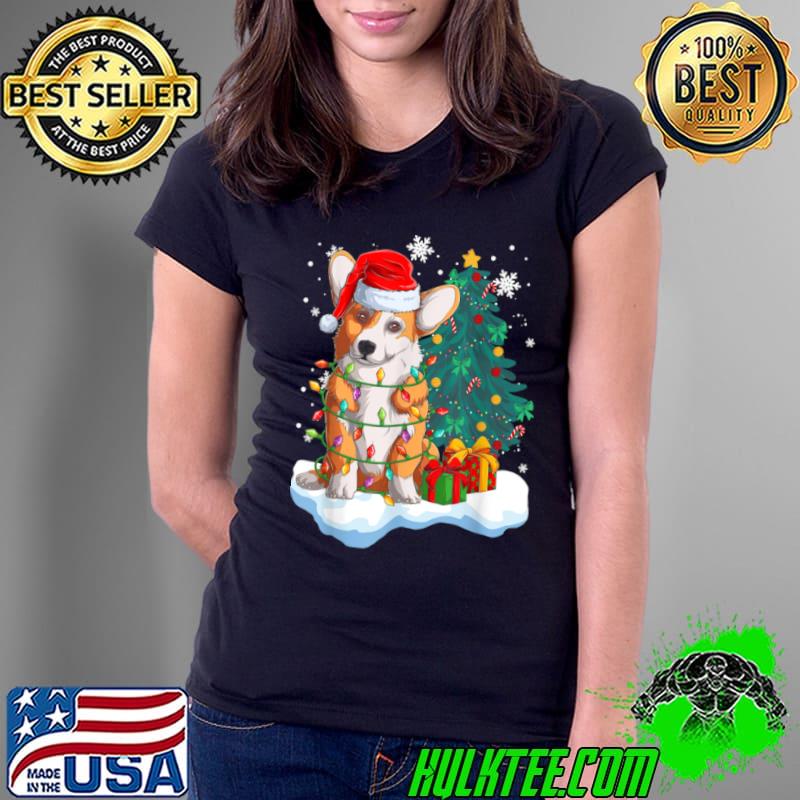 Official Christmas Dog Apparel Christmas Corgi Dog Tee For Men Women T Shirt Ladies Tee Official Christmas Dog Apparel Christmas Corgi Dog Tee For Men Women T Shirt Ladies Tee