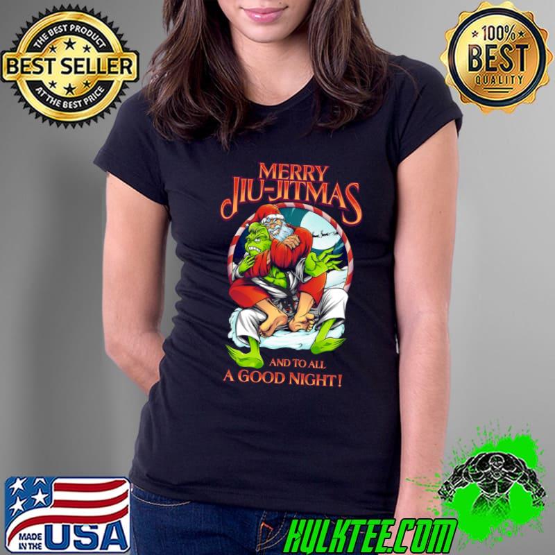 Official Christmas Jiu Jitsu Merry Jiu jitmas T- Ladies Tee Official Christmas Jiu Jitsu Merry Jiu jitmas T- Ladies Tee