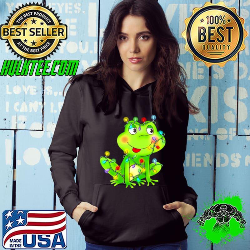 Official Cute frog Christmas light shirt Official Cute frog Christmas light shirt