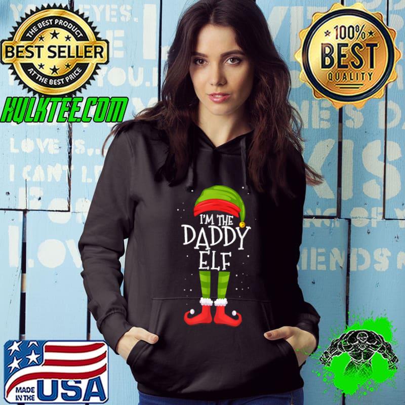 Official Daddy Elf Matching Family Group Christmas Party Pajama T-Shirt Hoodie Official Daddy Elf Matching Family Group Christmas Party Pajama T-Shirt Hoodie
