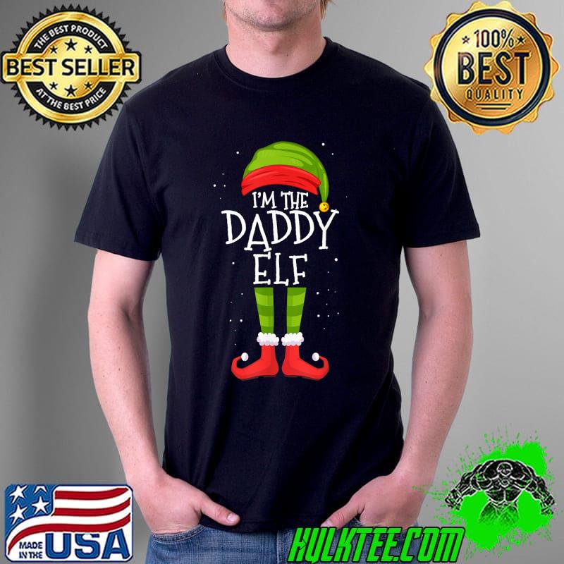 Official Daddy Elf Matching Family Group Christmas Party Pajama T-Shirt Unisex Official Daddy Elf Matching Family Group Christmas Party Pajama T-Shirt Unisex