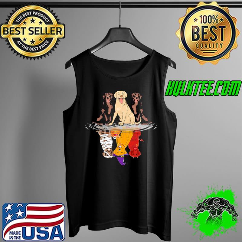 Official Dogs Labradors Halloween Reflect Vintage Shirt Tank Top Official Dogs Labradors Halloween Reflect Vintage Shirt Tank Top