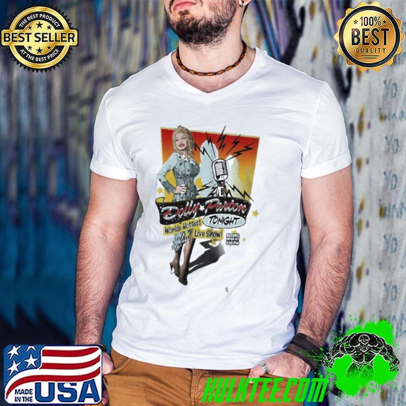 Official Dolly parton world's hottest live show blue smoke world tour 2021 shirt