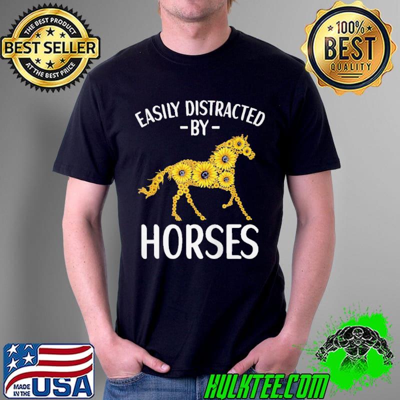 Official Easily distracted by horses horses apparel Unisex Official Easily distracted by horses horses apparel Unisex