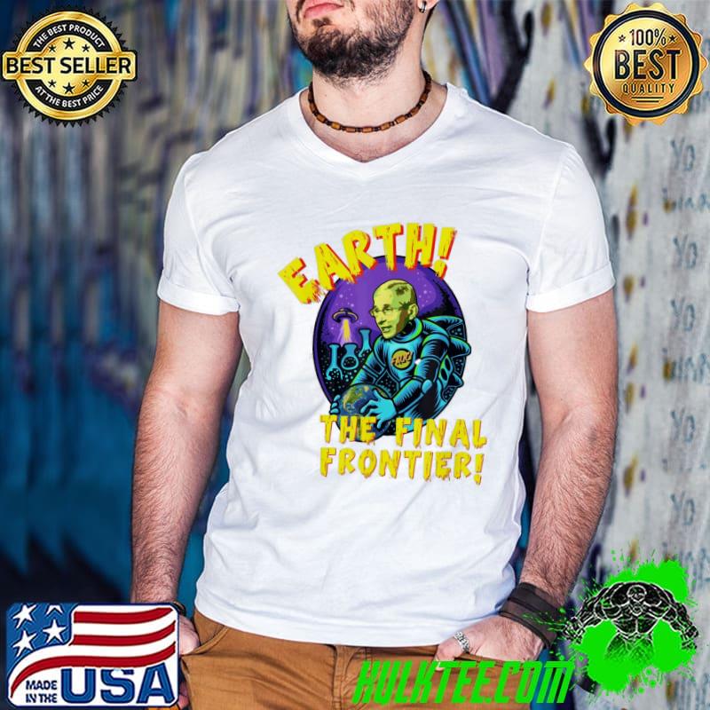 Official Fauci Alien UFO Outer Space Earth The Final Frontier 2022 T-Shirt