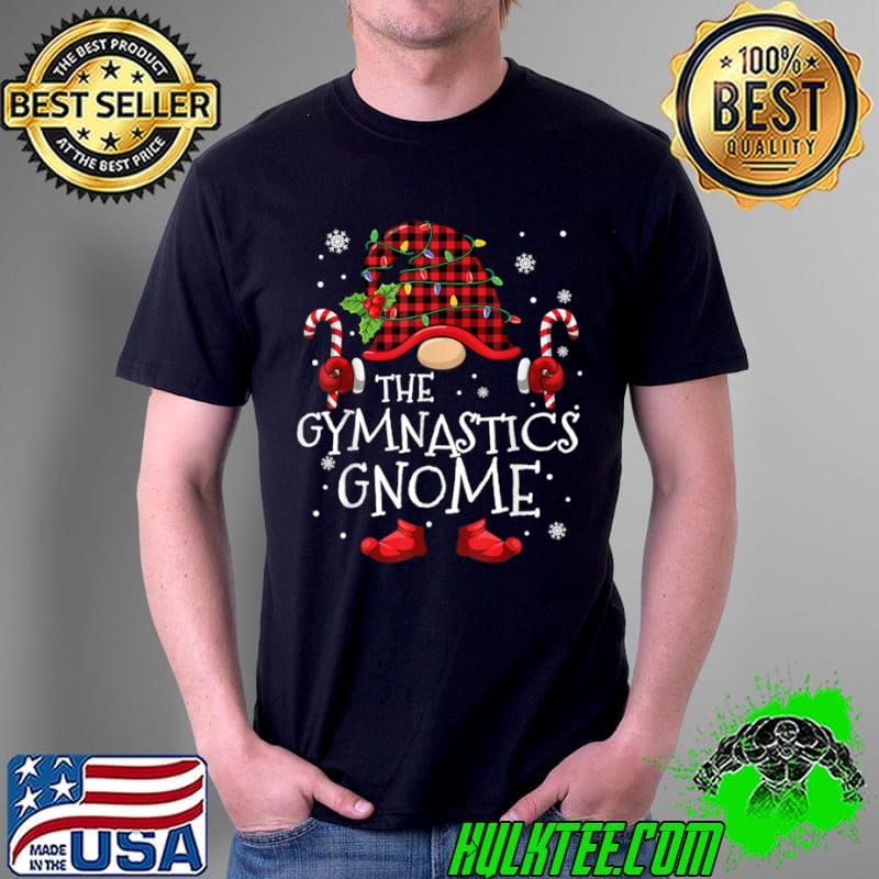 Official Gymnastics Gnome Buffalo Plaid Christmas Tree Family Xmas T Shirt Unisex Official Gymnastics Gnome Buffalo Plaid Christmas Tree Family Xmas T Shirt Unisex