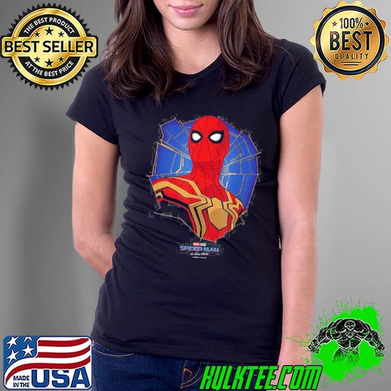 Official Marvel Spider Man No Way Home Spider Hero Portrait Shirt Ladies Tee Official Marvel Spider Man No Way Home Spider Hero Portrait Shirt Ladies Tee