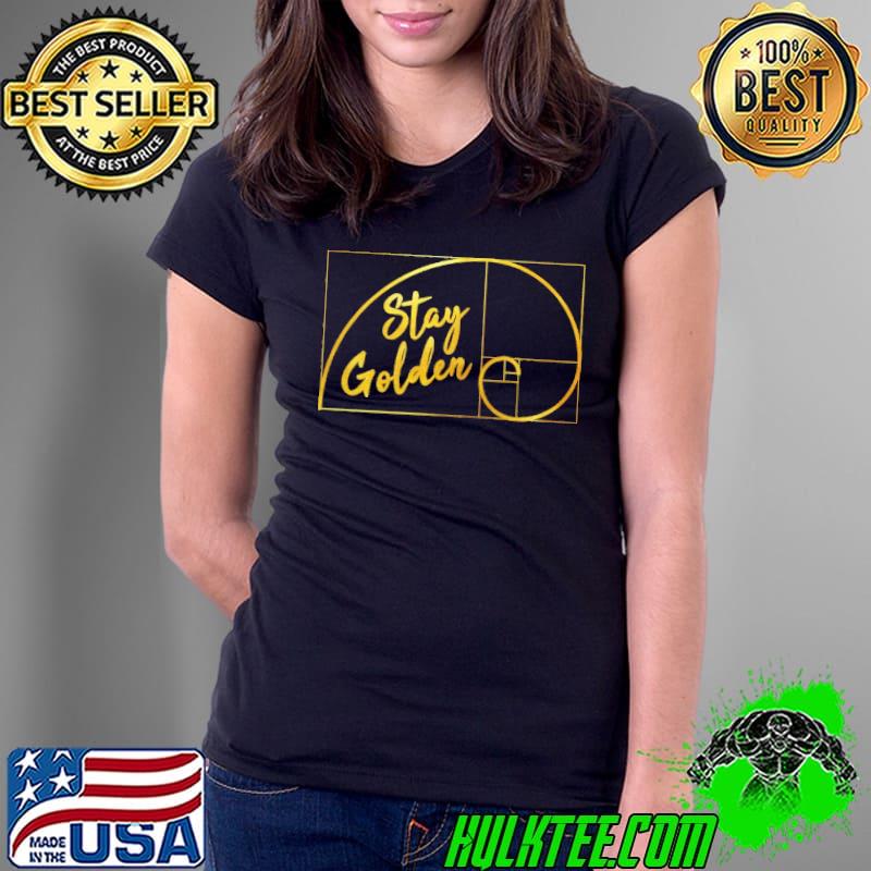 Official Math Teacher Stay Golden Fibonacci Day Ladies Tee Official Math Teacher Stay Golden Fibonacci Day Ladies Tee