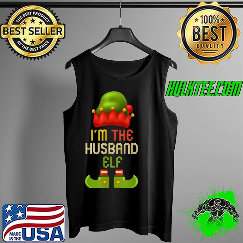 Official Mens husband Elf Christmas Matching Family Pajama Christmas T Shirt Tank Top Official Mens husband Elf Christmas Matching Family Pajama Christmas T Shirt Tank Top